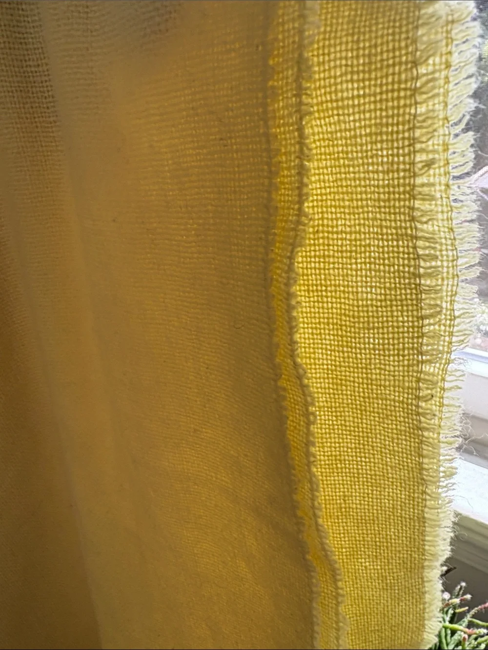 J. CREW Citrus Yellow Scarf